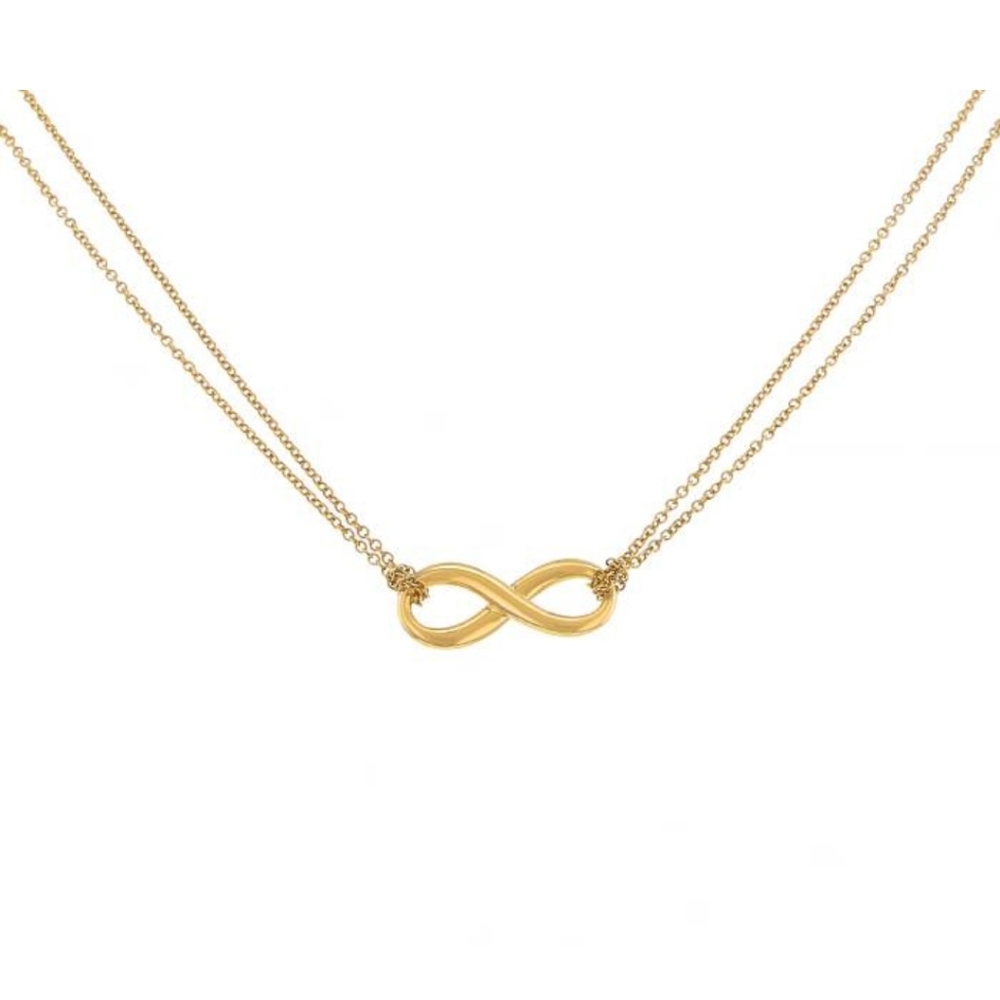 Tiffany & Co. | Tiffany Infinity 18k Gold Necklace